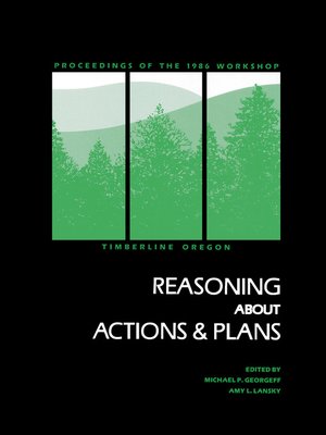 cover image of Reasoning About Actions & Plans